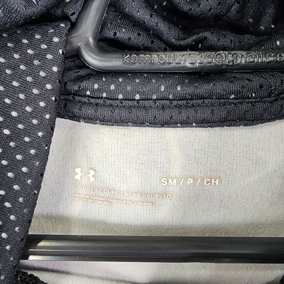 Womens Under Armour Loose Fit Hooded Pullover Sweatshirt Multicolor Leaf Size S - Picture 7 of 12